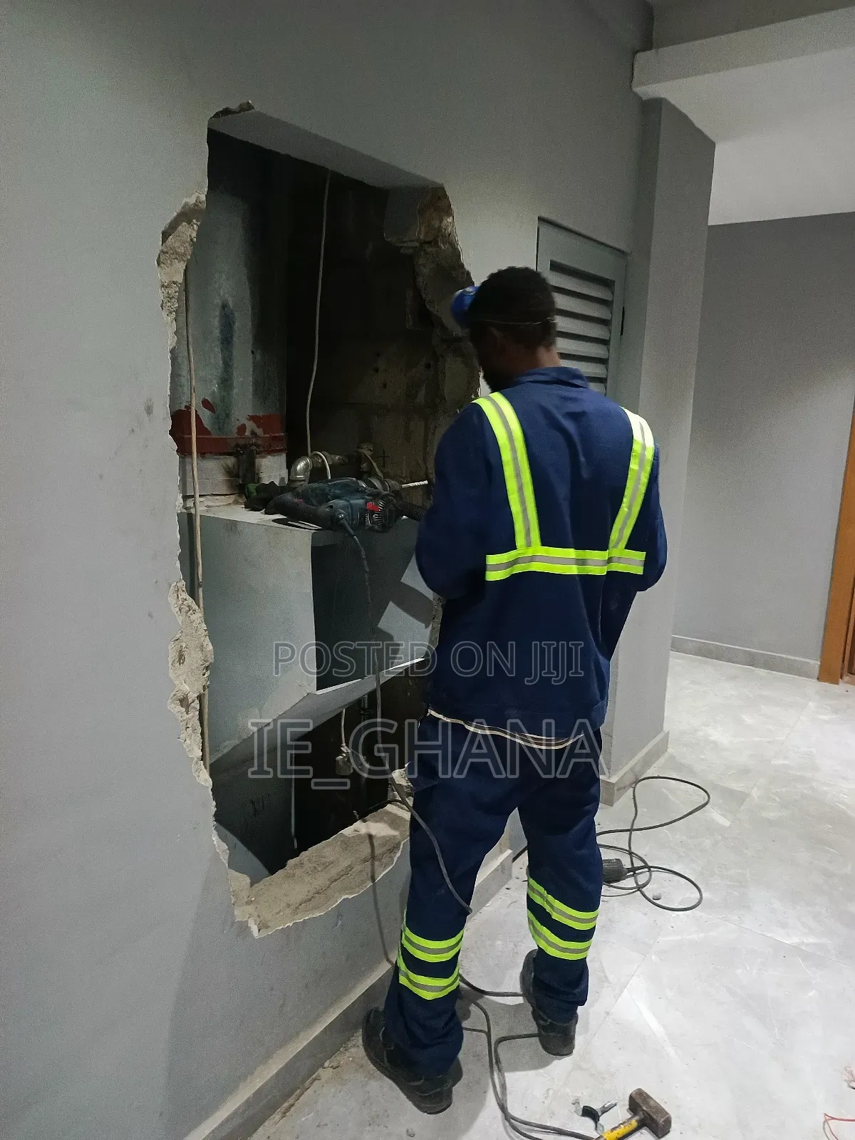 Garbage Chute Fabrication and Installation