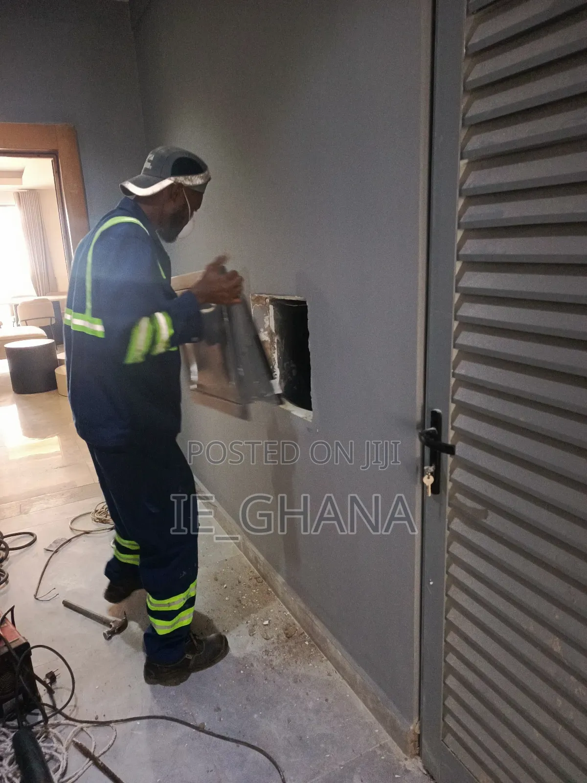 Garbage Chute Fabrication and Installation