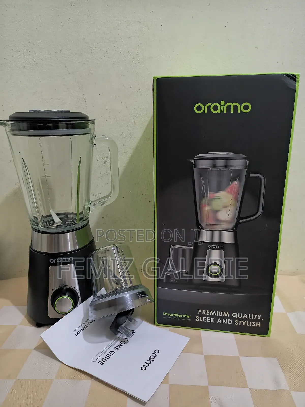 Oraimo Smart Blender 1.5l Glass Jar Blender