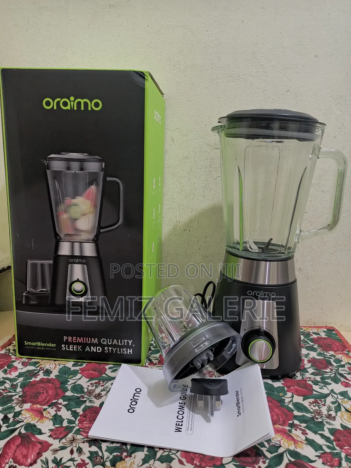 Oraimo Smart Blender 1.5l Glass Jar Blender