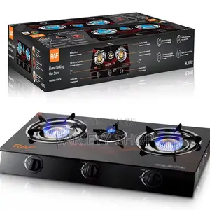 Raf Triple Burner Gas Cooker – Strong and Reliable