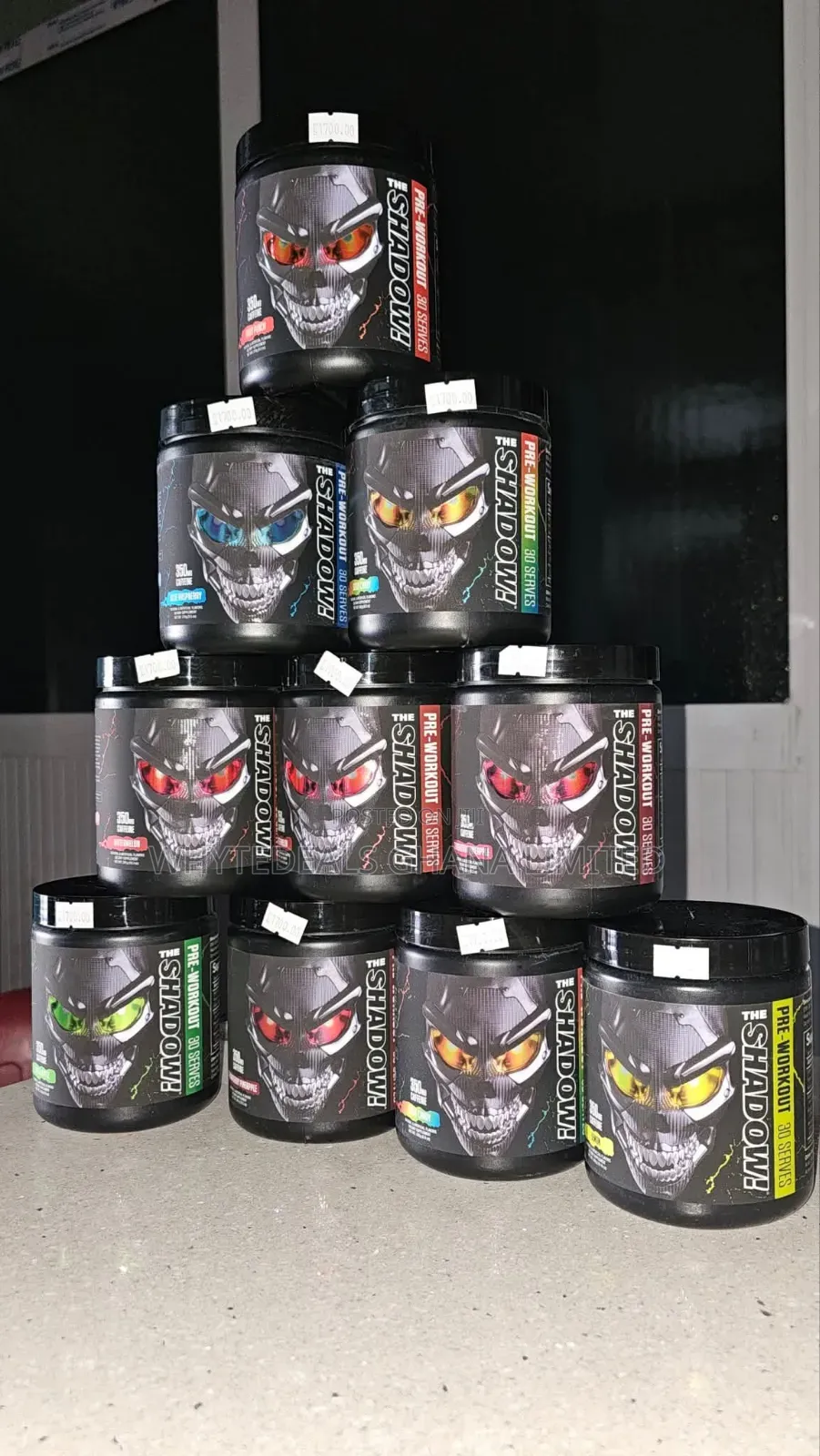 Extreme Energy| The Shadow Pre-workout 4 Hardcore Strength| Intensity