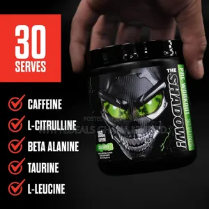 Extreme Energy| The Shadow Pre-workout 4 Hardcore Strength| Intensity