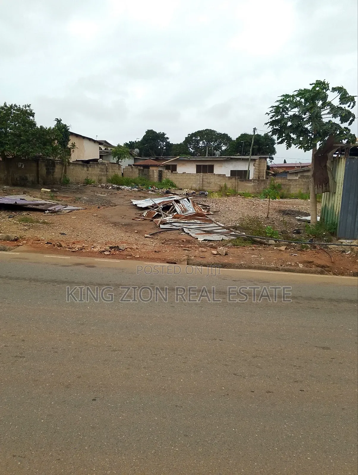 Roadside Titled Land at Odorkor for Sale