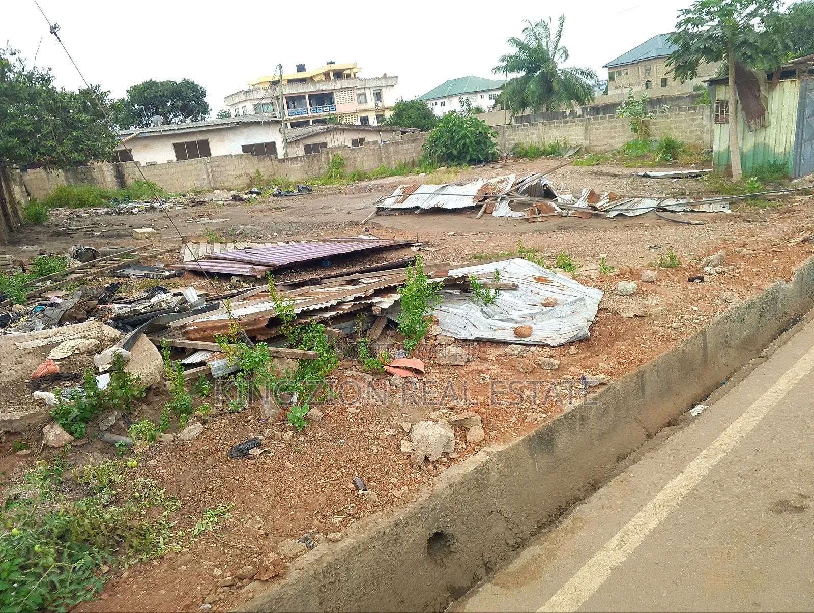 Roadside Titled Land at Odorkor for Sale