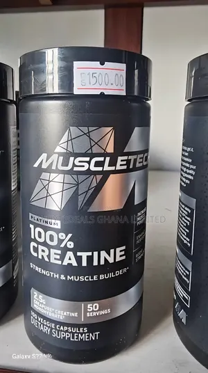 Muscletech 100% Platinum Creatine Capsules| Muscle Builder|Strength