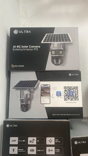 4g Solar Camera Exterior/Interior Ptz" by Ultra