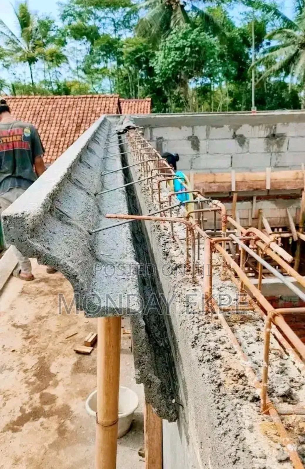 Parapets Design Work and Woods Work Construction