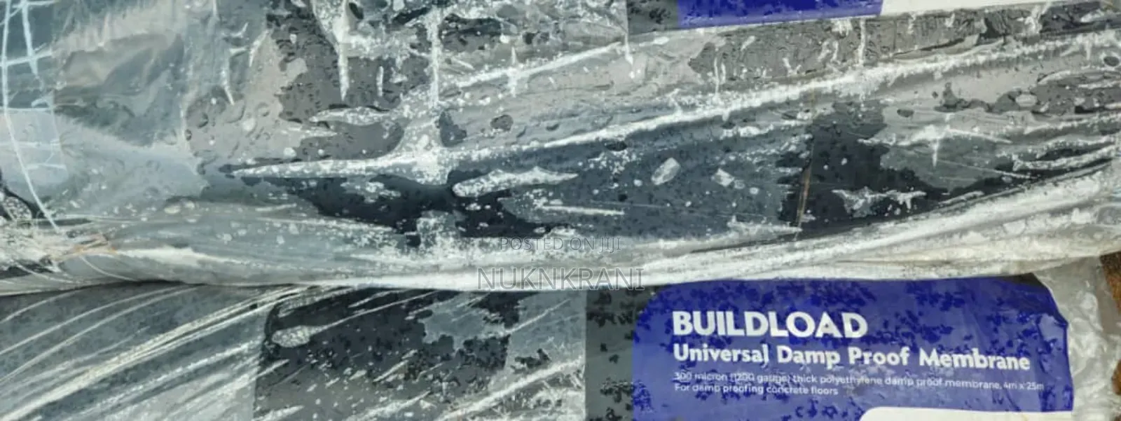 Damp Proof Membrane. 300 Microns (100m2) and 500 Microns (50m2)