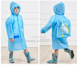 Children Rain Coat With Boots