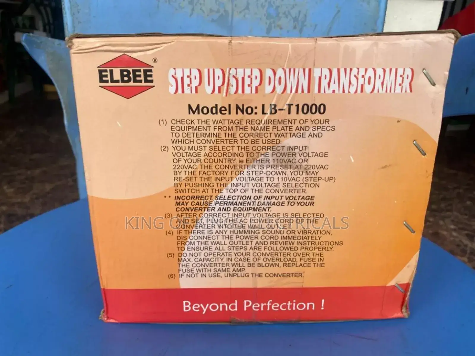 1000w Elbee Step-Down Transformer – Heavy Duty Voltage Converter