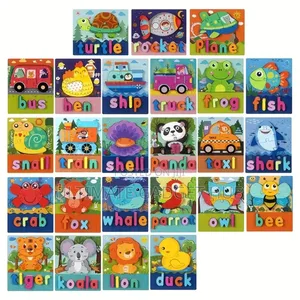 Colourful 3d Wooden Puzzle