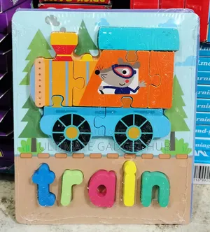 Colourful 3d Wooden Puzzle