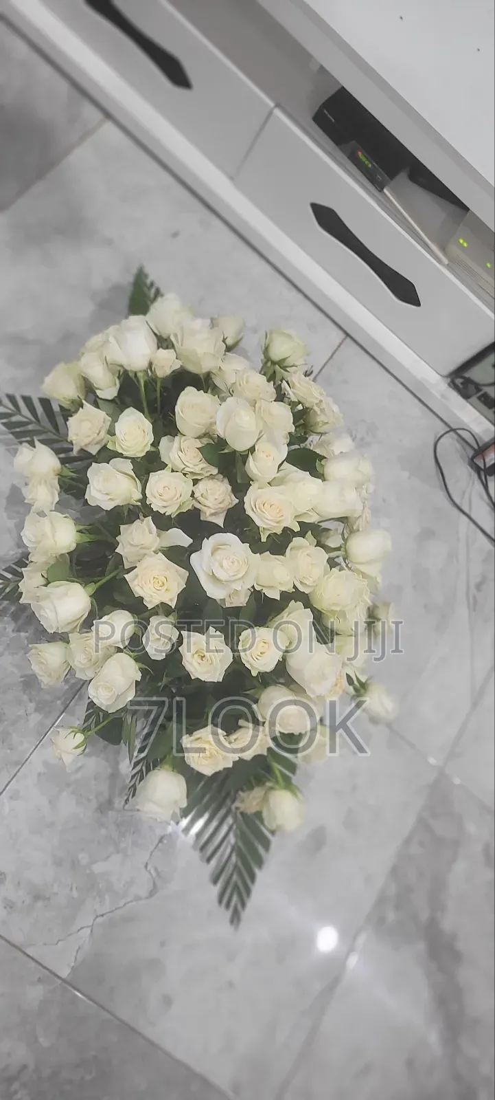 Natural White Flower Wreath