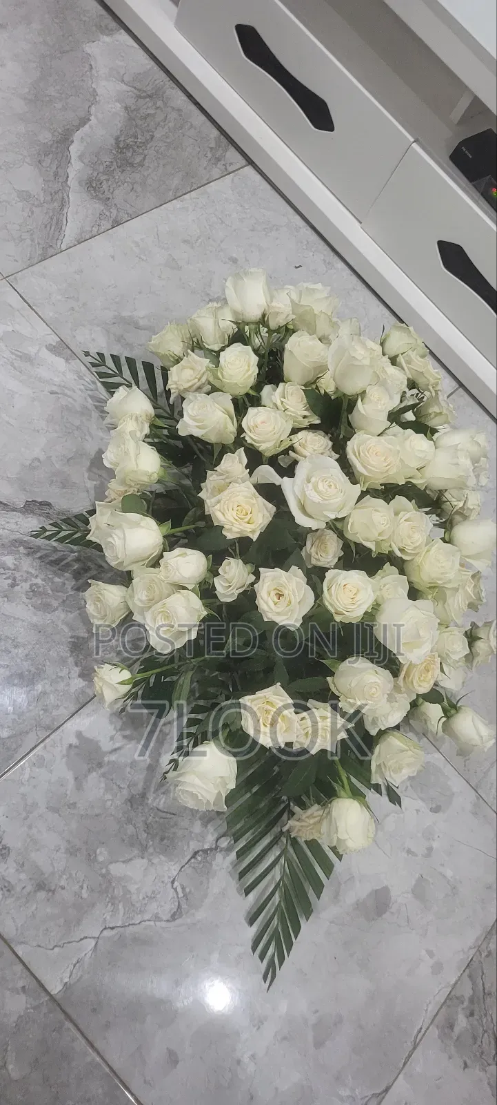 Natural White Flower Wreath
