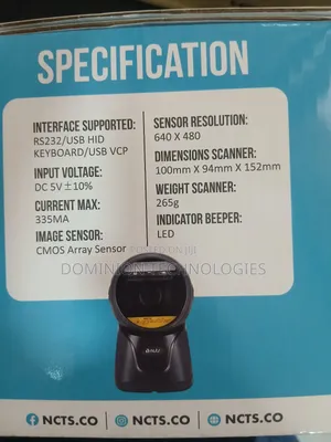 NCTS Nl10 2d Barcode Scanner