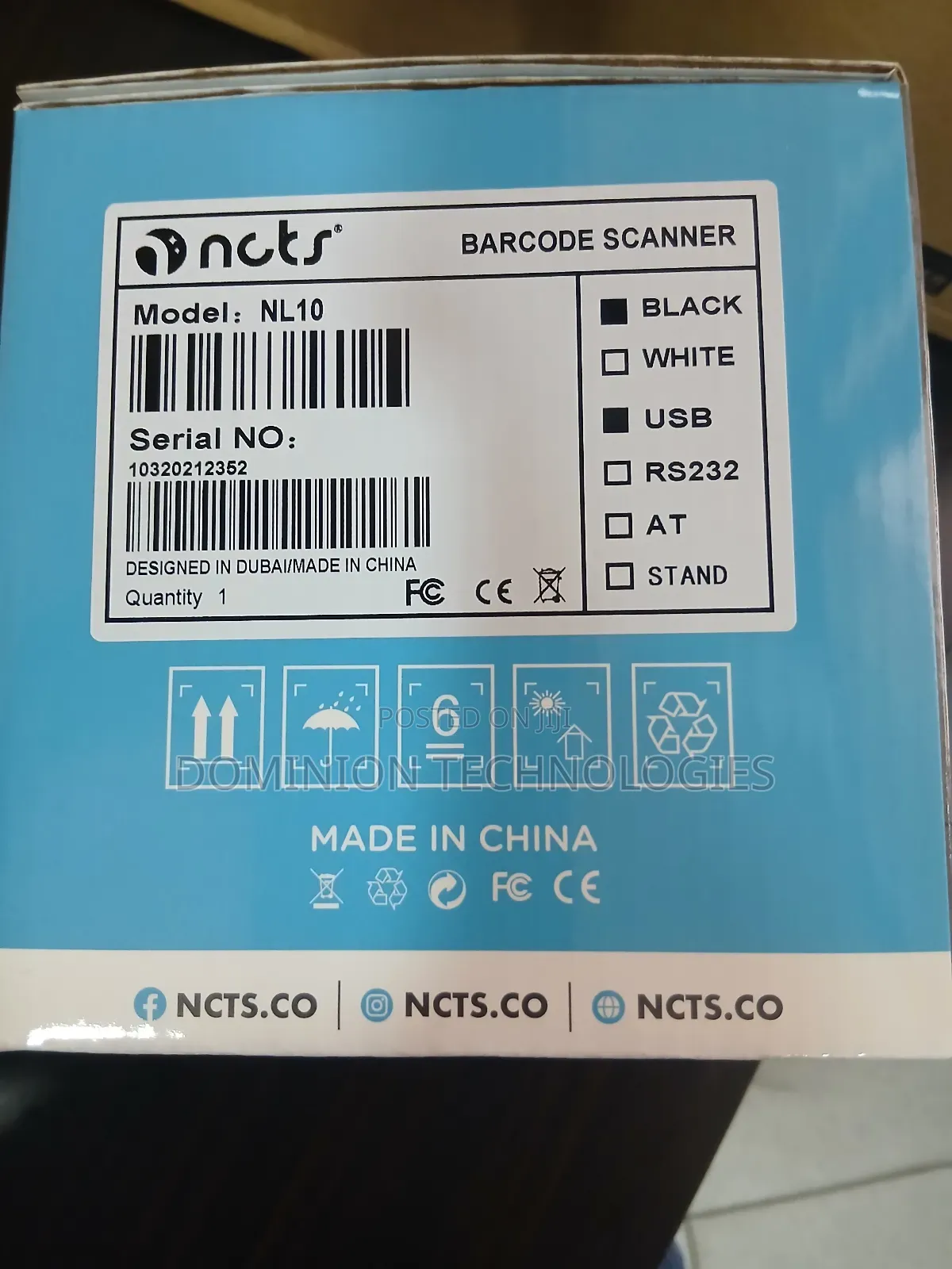 NCTS Nl10 2d Barcode Scanner