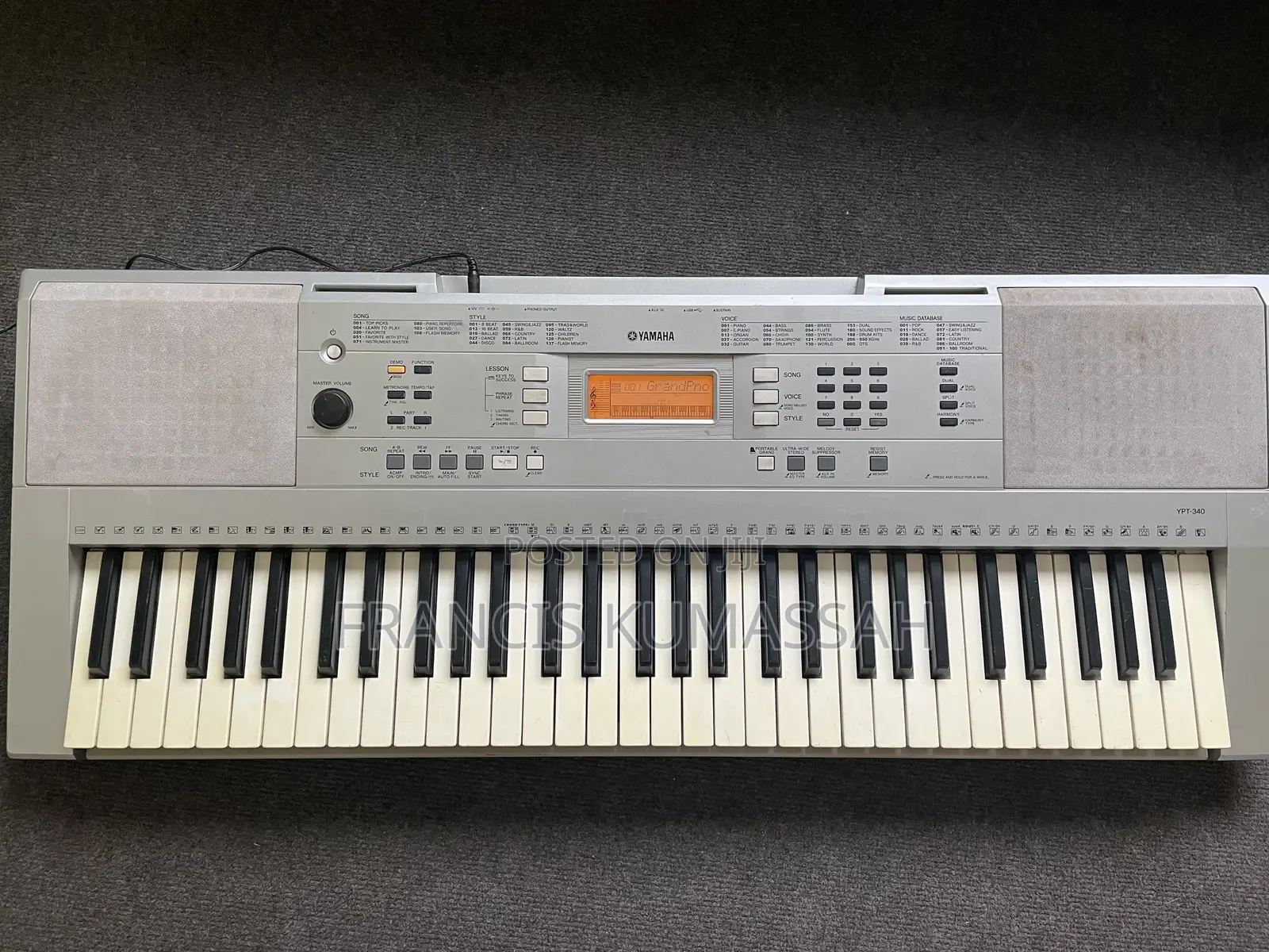 Yamaha Ypt 340