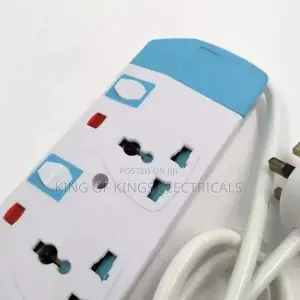 Focus 5-Way Extension Board With 5m Cable–Durable Safe Power Solution