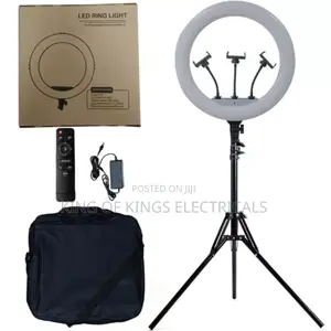 22-Inch Led RGB Ring Light–Professional Lighting With Tripod Remote