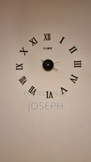 3d Wall Clock Deco