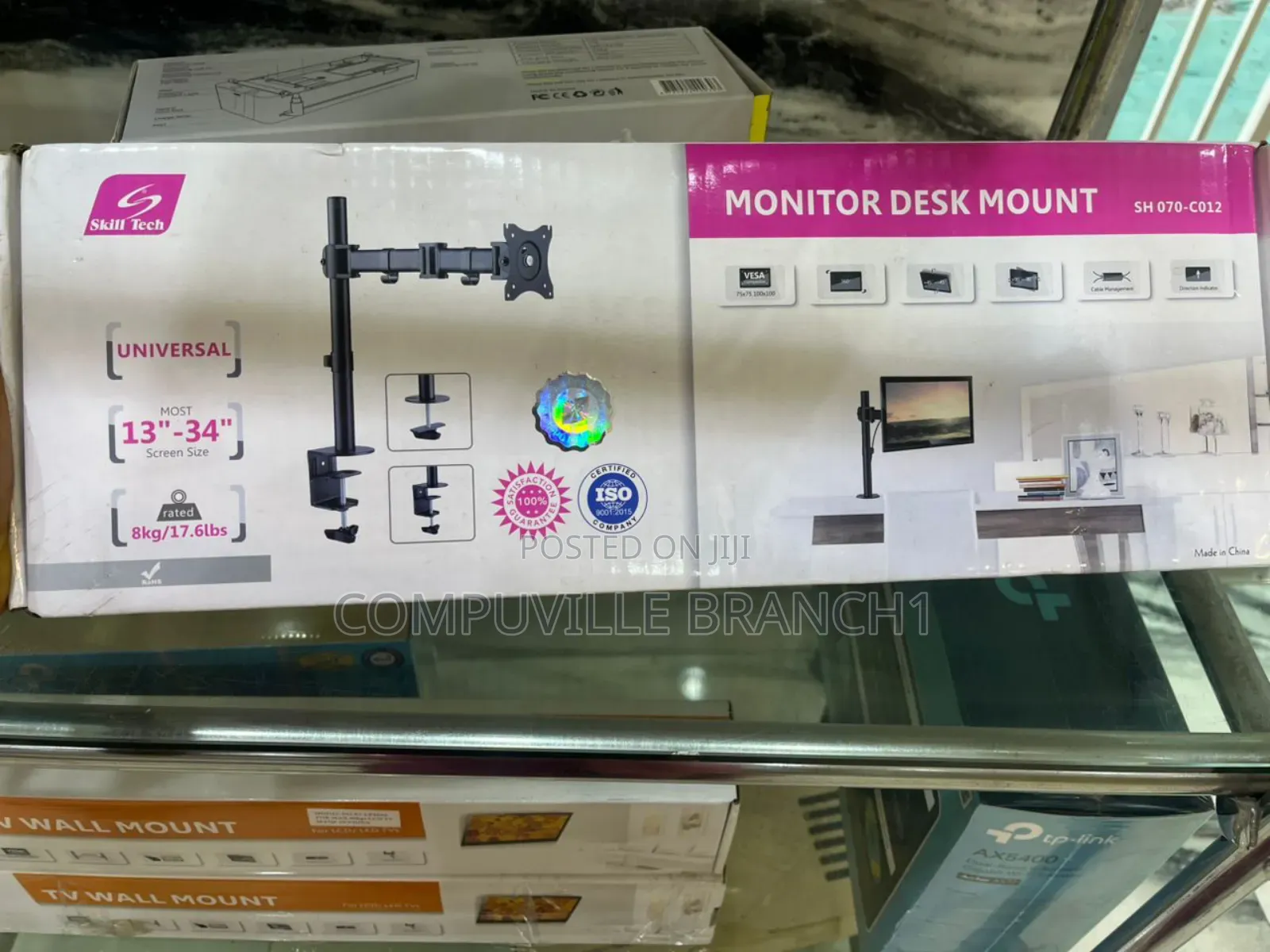 Skill Tech Monitor Desk Mount