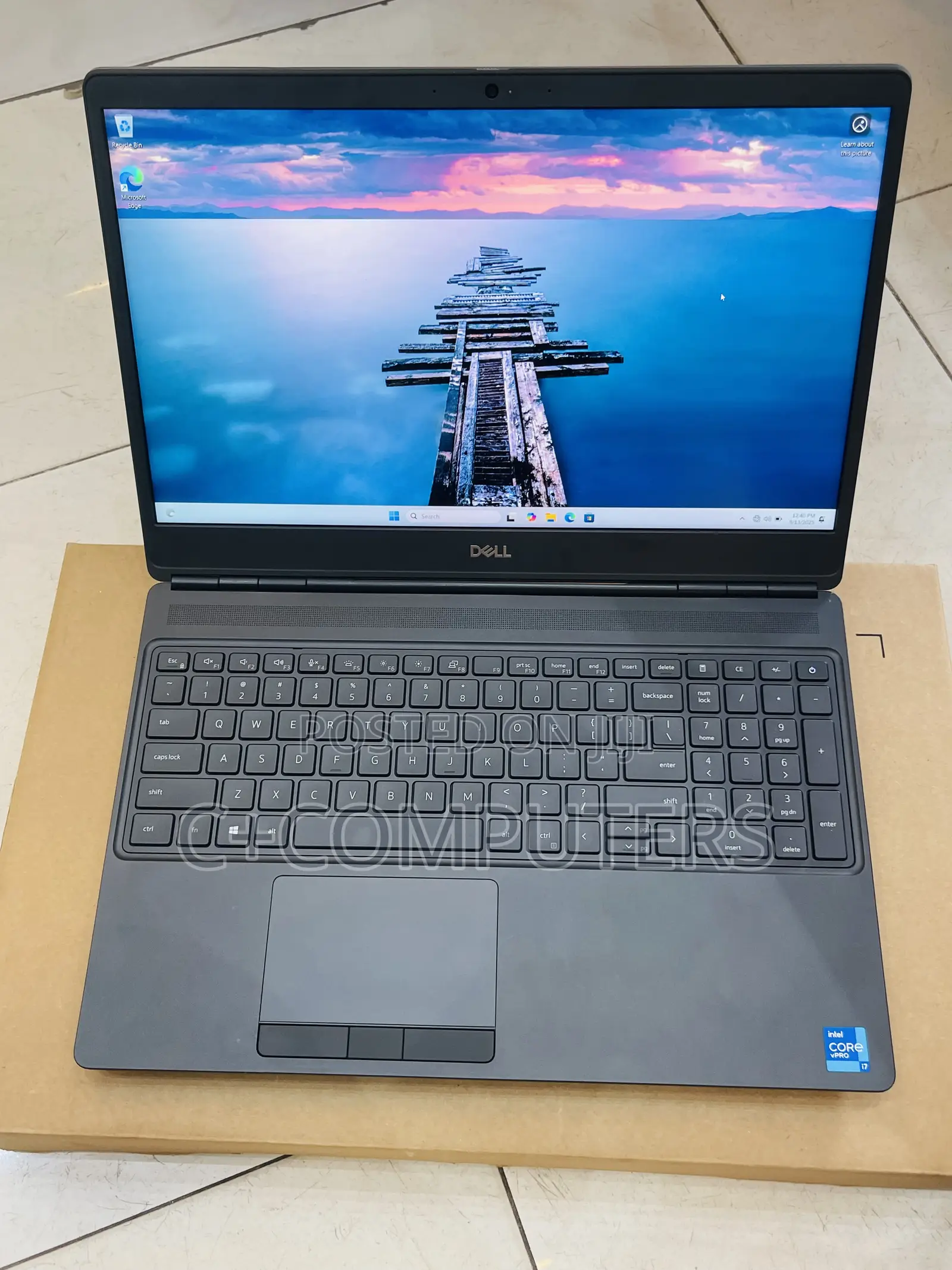 New Laptop Dell Precision 7560 32GB Intel Core i7 SSD 512GB