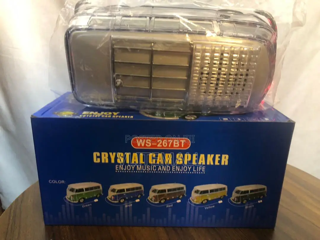 Ws-267bt Crystal Car Speaker