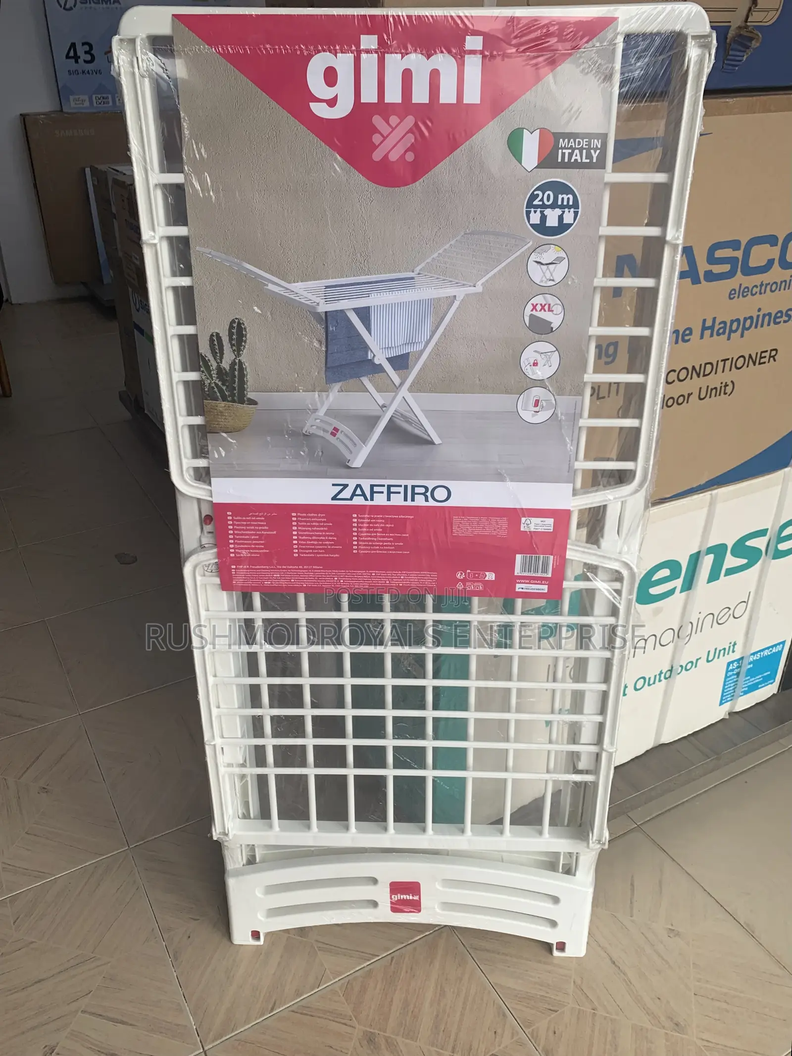 Gimi Made In Italy Standing Dryer: Flexible Drying Anywhere