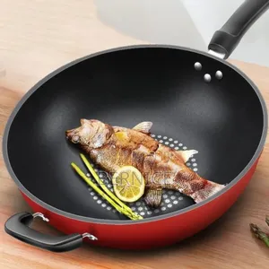 **Premium Non-Stick Frying Pan With Glass Lid**
