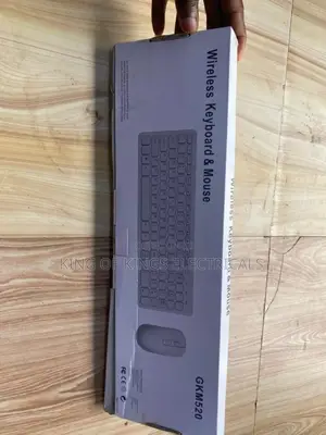 Wireless Keyboard Mouse Combo – Slim Portable