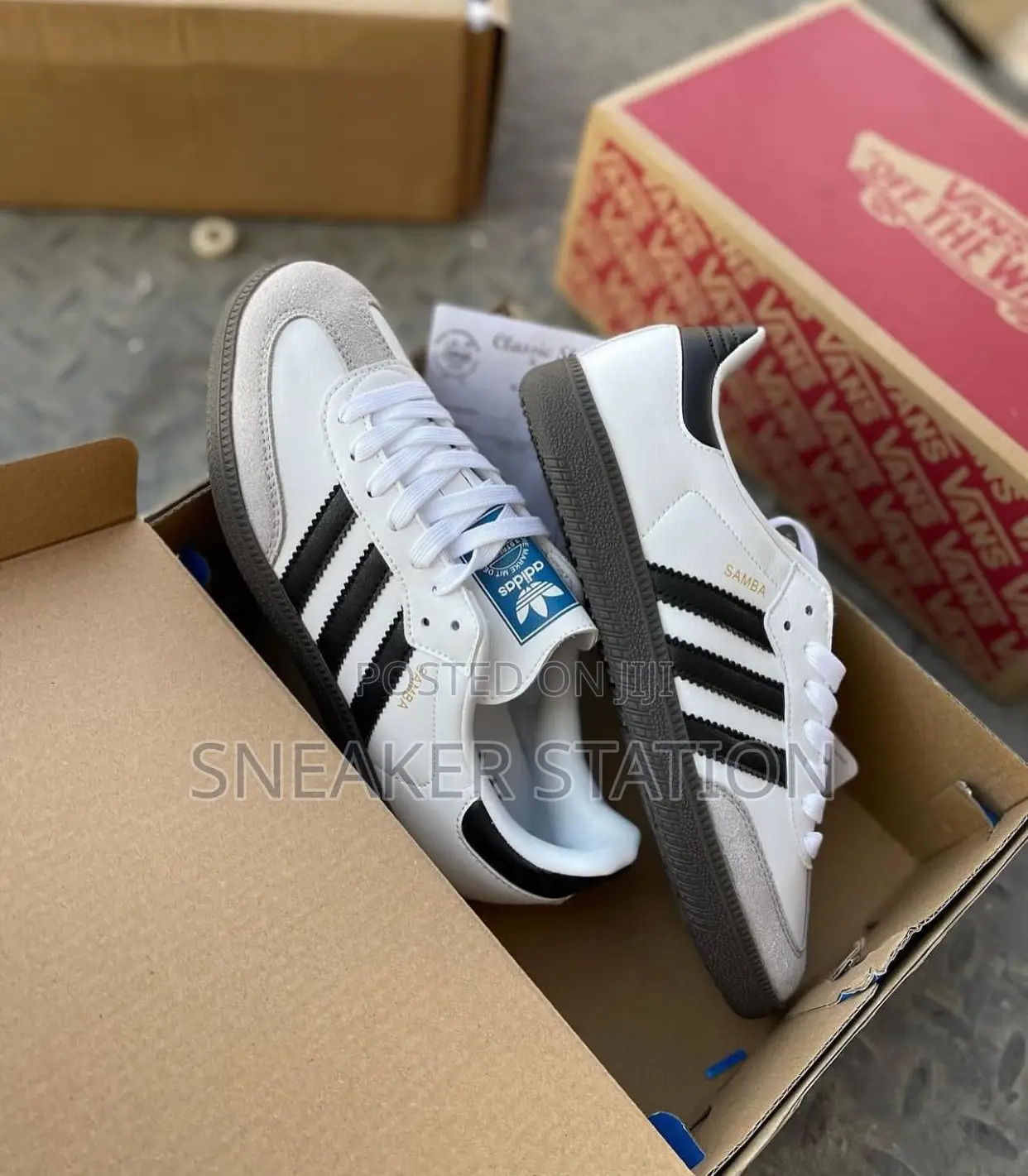 Adidas Samba White/Black Sneaker