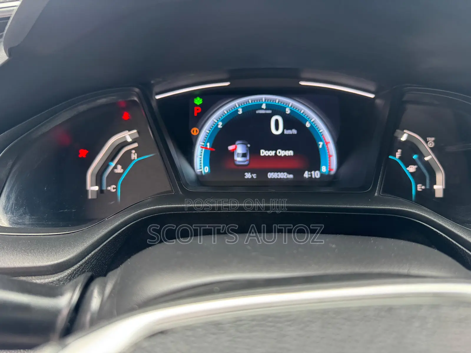 Honda Civic 2017 Blue