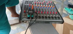 Professional Yamaha Studio 8 Channel Console Mixer With Soundcard