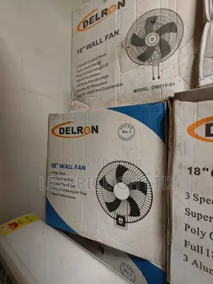 Modern 5 Blade Wall Fan for Kitchen