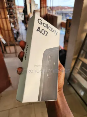 New Samsung Galaxy A07 4G 64 GB Black