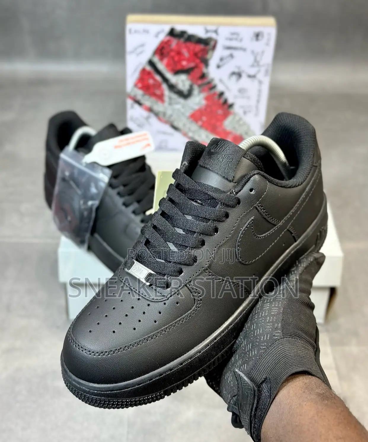Nike Air Force 1 Unisex All Black