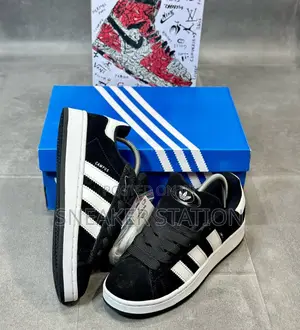 Adidas Unisex Campus Black/White Available