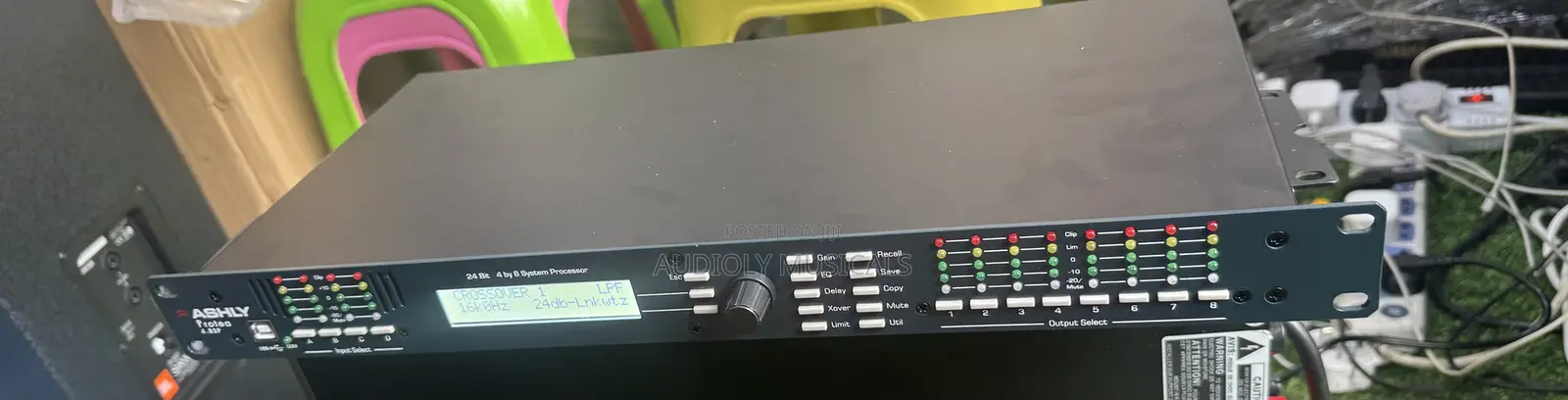 Ashly Drive Rack With Two Fans (Original)