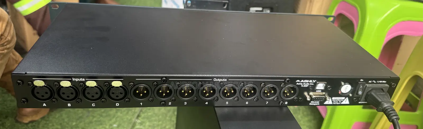 Ashly Drive Rack With Two Fans (Original)