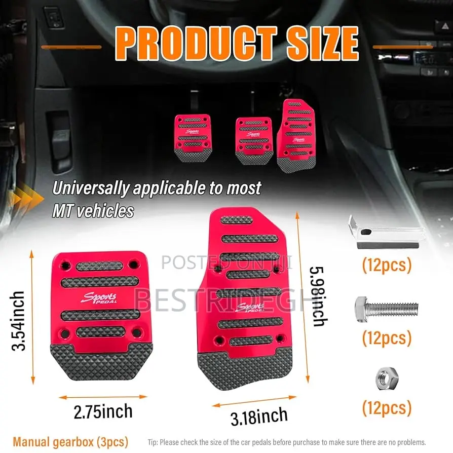 Car Anti Slip Pedals