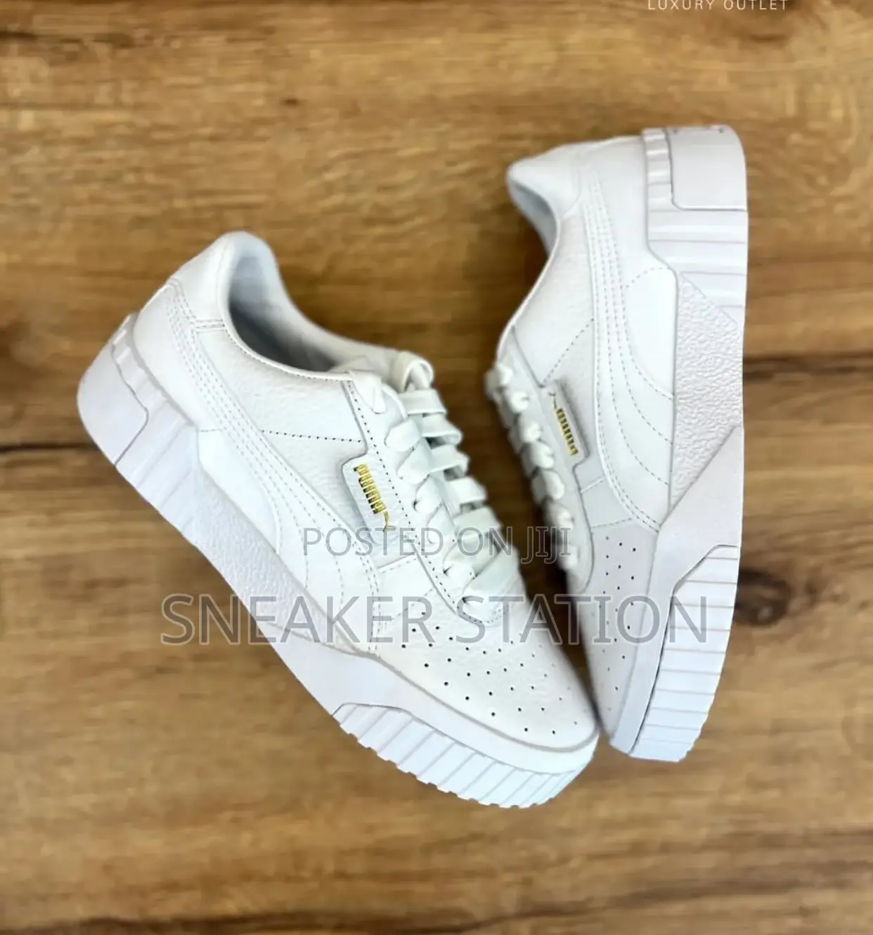 Puma Cali Unisex All White