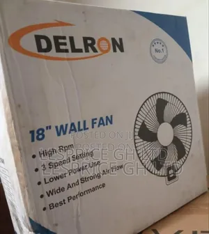 Very Affordable: Delron 18" Wall Fan