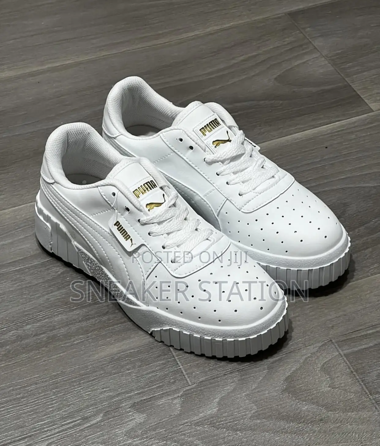 Puma Cali Unisex All White