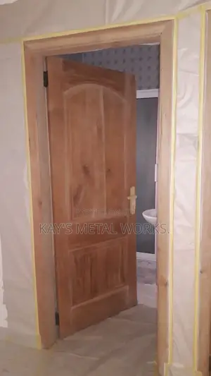 Wood Door Spray Painting Refinishing Service