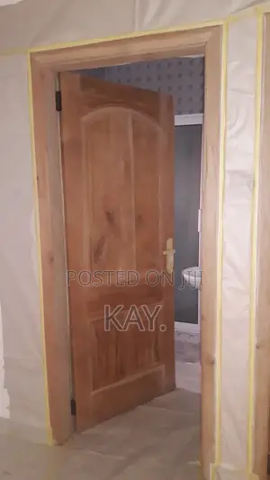 Wood Door Spray Painting Refinishing Service