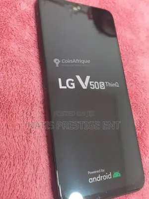 New LG V50S ThinQ 256 GB Black