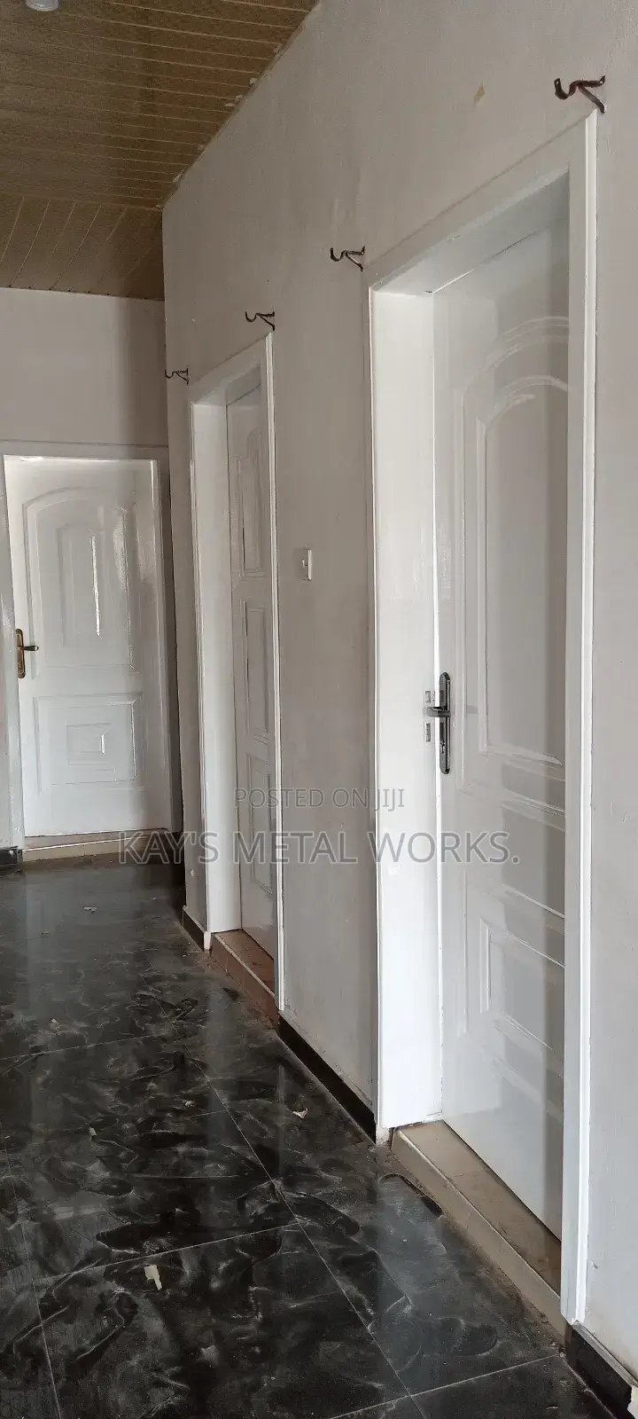 Professional Wood Door Spray Painting Refinishing