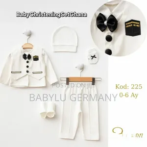 Baby Boy Christening or Naming Ceremony Suit Gift Set
