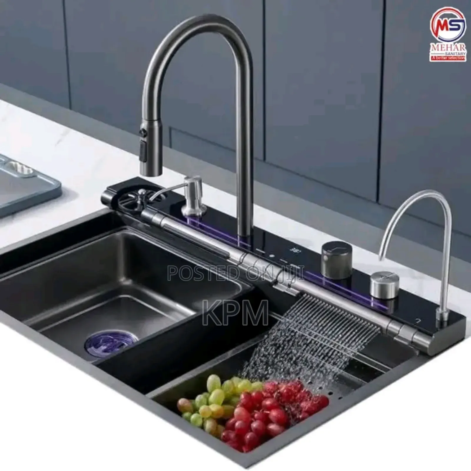 5 in 1 Digital Timer Piano Led Smart Luxury Automatic Kitchen Sink